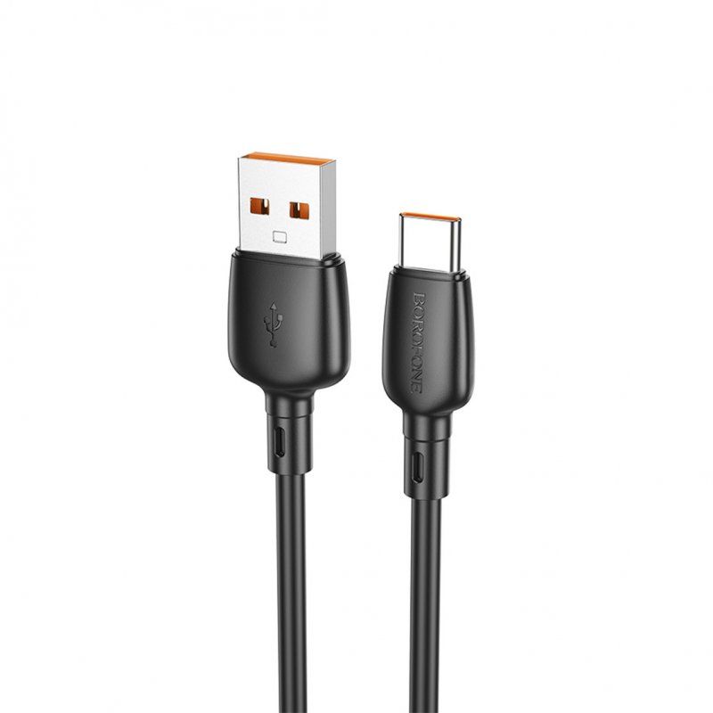 Дата-кабель Borofone BX93 USB-Type-C (100 Вт) 1 м, черный