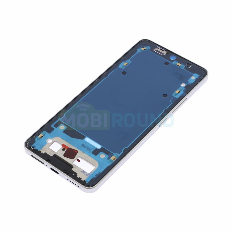 Рамка дисплея для POCO X6 Pro 5G (в сборе) серебро
