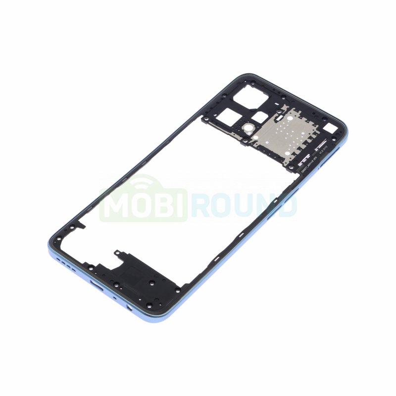Средняя часть корпуса для Realme 9 Pro Plus, синий