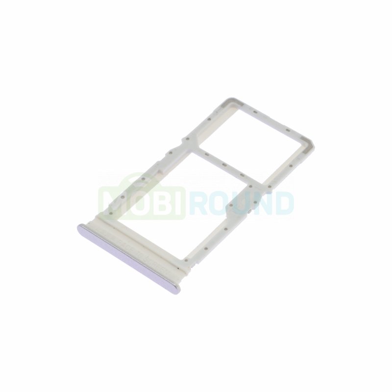 Держатель сим карты (SIM) для POCO M6 4G, серебро
