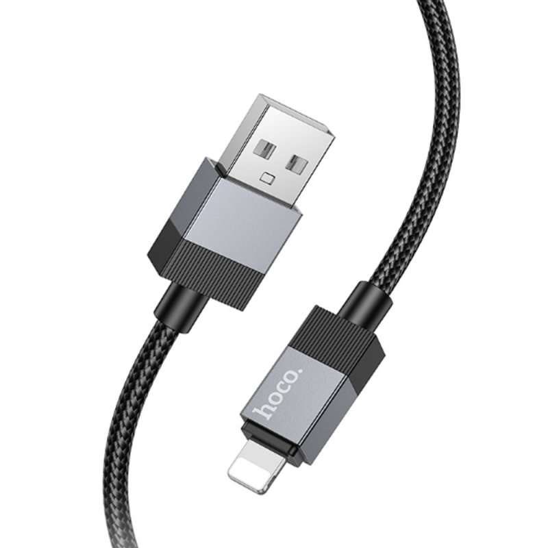 Дата-кабель Hoco X110 USB-Lightning, 1 м, черный