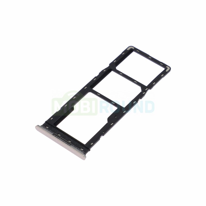 Держатель сим карты (SIM) для Tecno Spark Go (2024) 4G / Spark 20 4G, золото