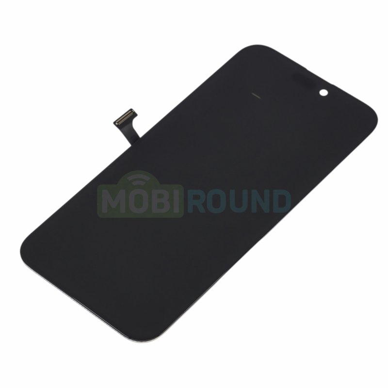 Дисплей GX для Apple iPhone 15 Pro Max (в сборе с тачскрином) черный, AAA