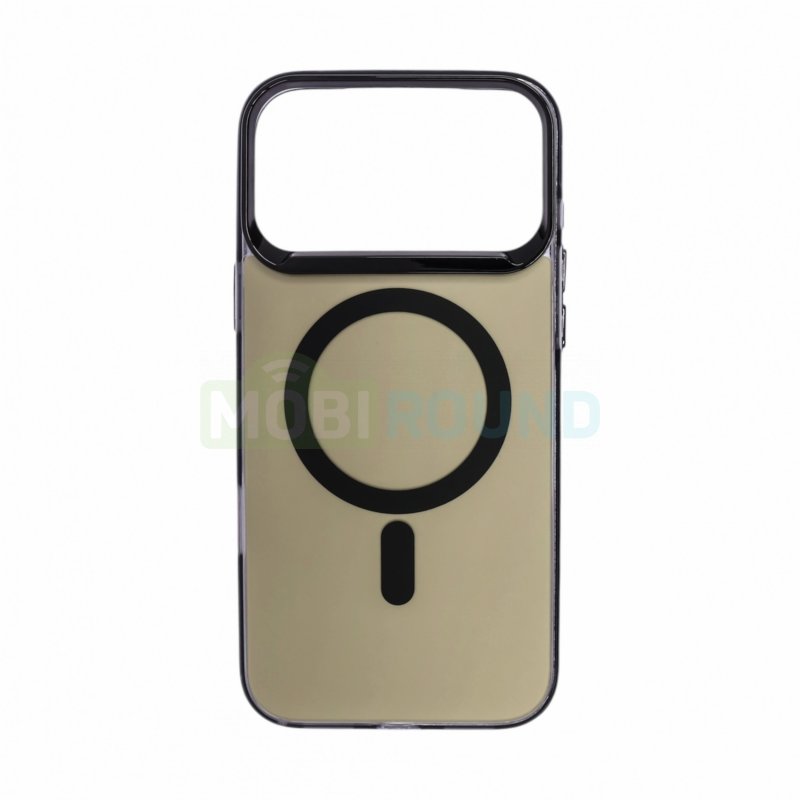 Силиконовый чехол Activ SM025 (MagSafe) для Apple iPhone 17 Pro Max, черный