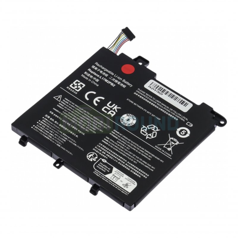 Аккумулятор для ноутбука Lenovo ThinkPad X280 / ThinkPad A285 (L17M2PB1 / L17M2PB2) 7.7 В, 3895 мАч