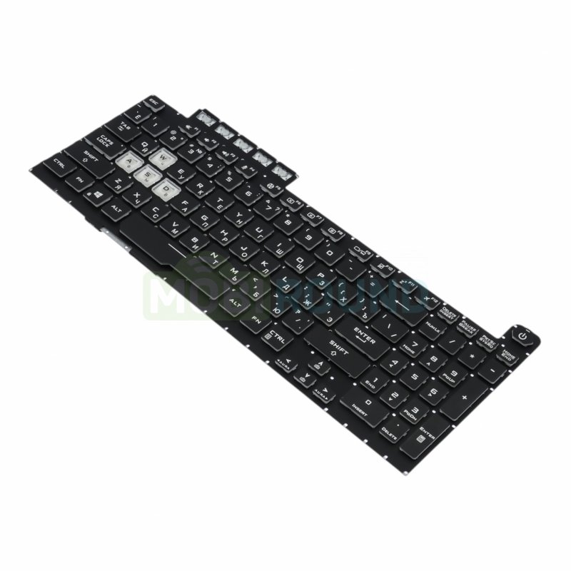 Клавиатура для ноутбука Asus TUF Gaming A15 / TUF Gaming A17 / TUF Gaming F15 и др., черный