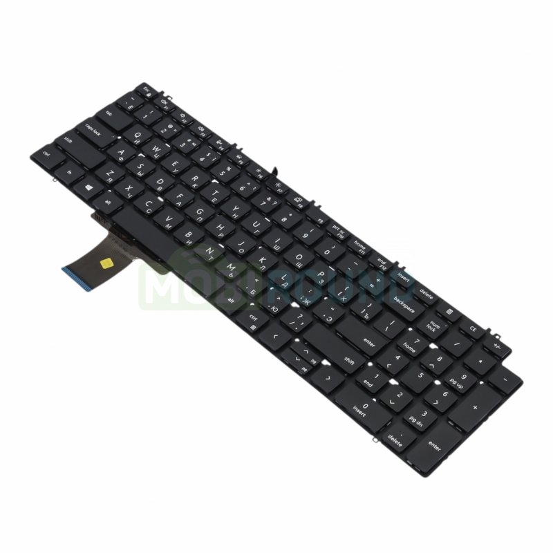 Клавиатура для ноутбука Dell Precision 7550 / Precision 7560 / Precision 7750 и др., черный