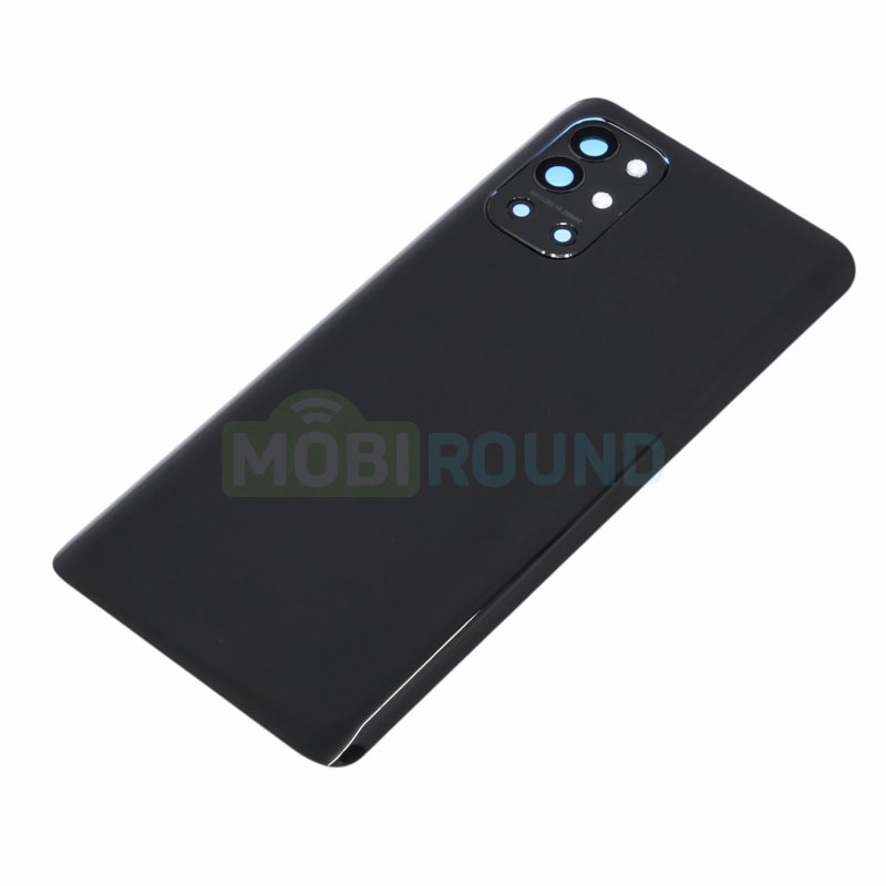 Задняя крышка для OnePlus 9R, черный, AAA