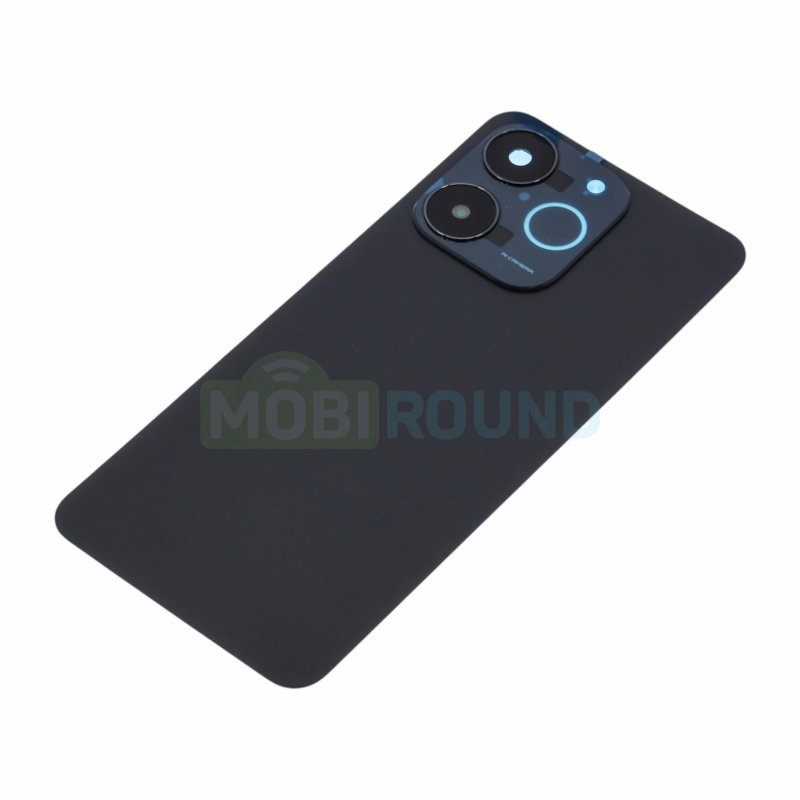 Задняя крышка для Realme Note 70 4G, черный, AAA