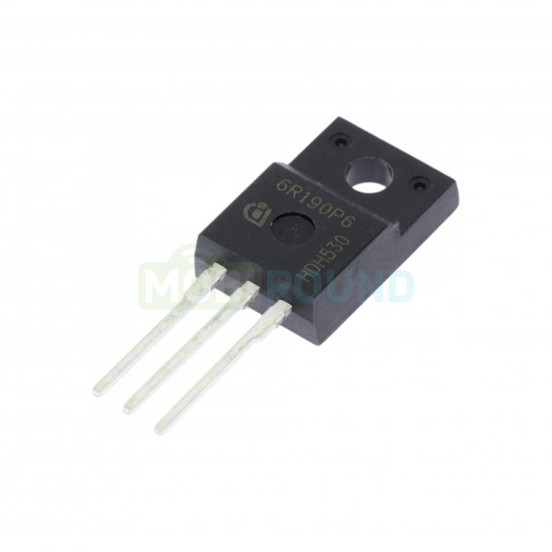 Полевой транзистор INFINEON N-MOSFET 650 В/57 А (IPA60R190P6 (TO-220FP)/6R190P6)