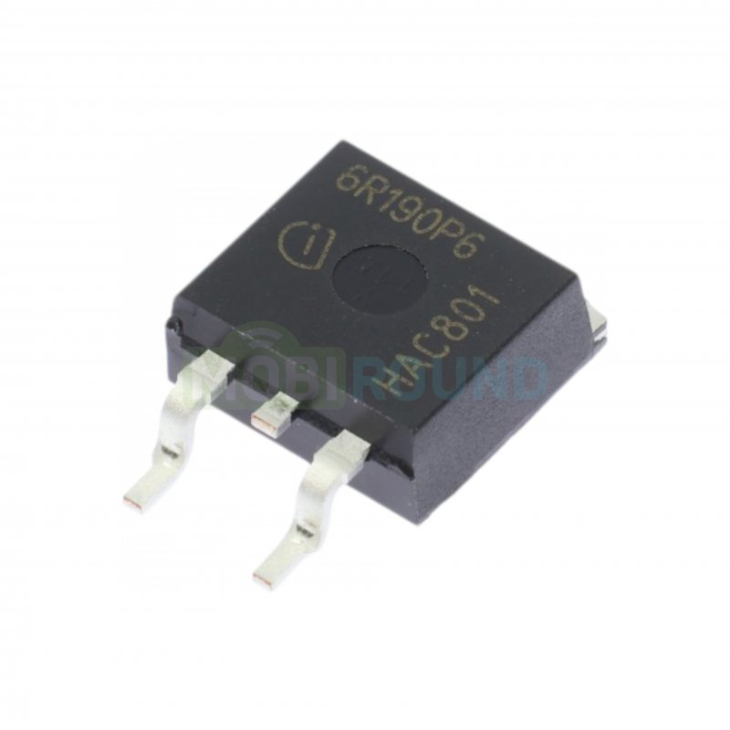 Полевой транзистор INFINEON N-MOSFET 650 В/57 А (IPB60R190P6 (D2-PAK)/6R190P6)