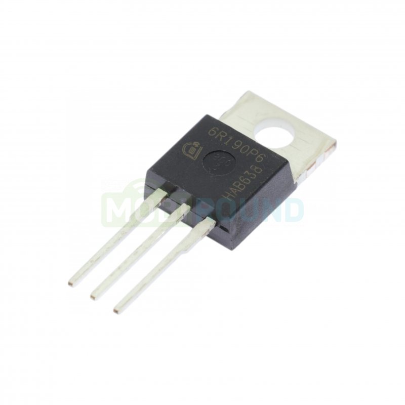 Полевой транзистор INFINEON N-MOSFET 650 В/57 А (IPP60R190P6 (TO-220)/6R190P6)