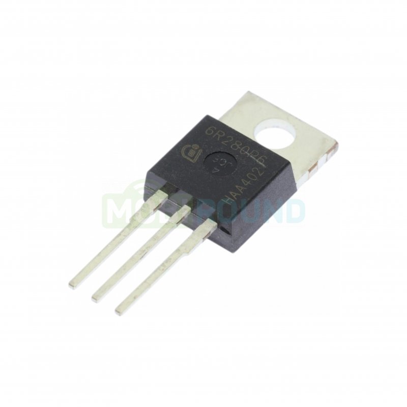 Полевой транзистор INFINEON N-MOSFET 650 В/39 А (IPP60R280P6 (TO-220)/6R280P6)