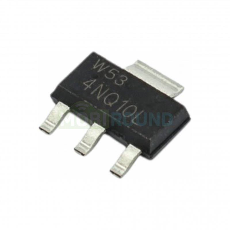 Полевой транзистор NXP N-MOSFET 100 В/3.5 А (PHT4NQ10LT (SOT-223))