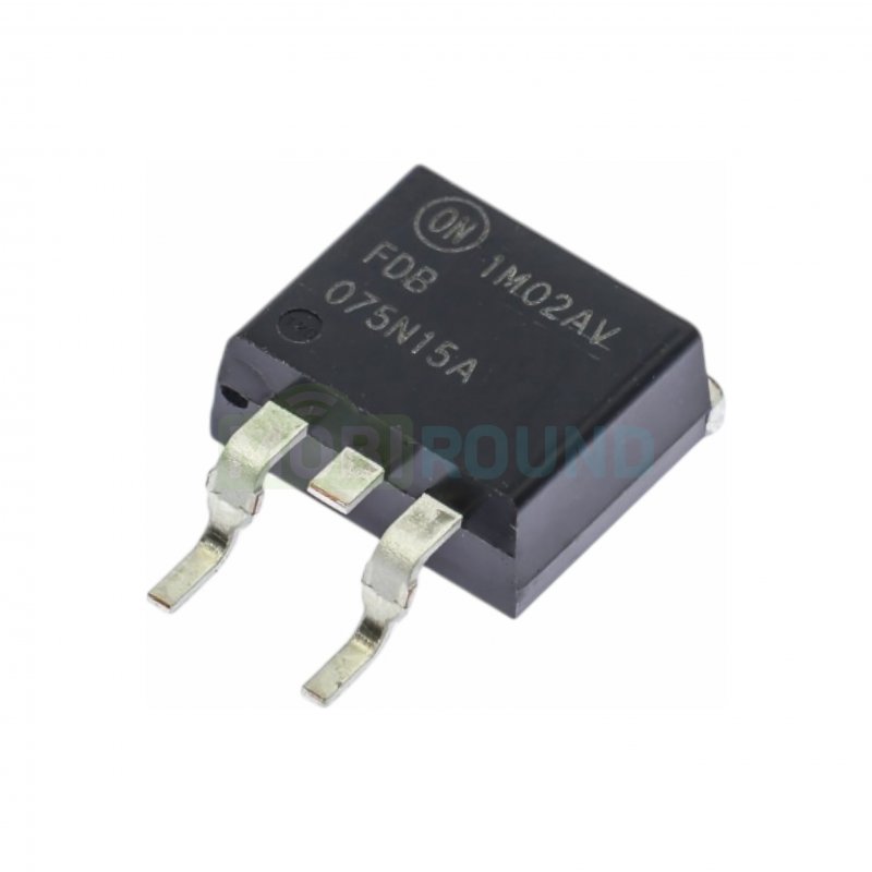 Полевой транзистор ONS N-MOSFET 150 В/130 А (FDB075N15A (D2-PAK))