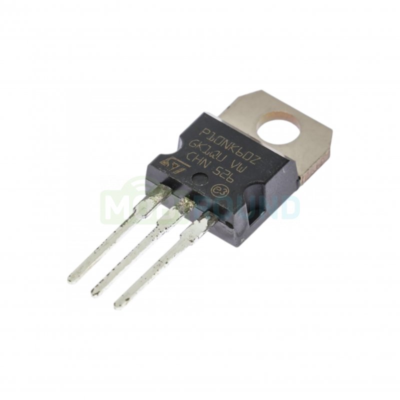Полевой транзистор STM N-MOSFET 600 В/10 А (STP10NK60Z (TO-220))