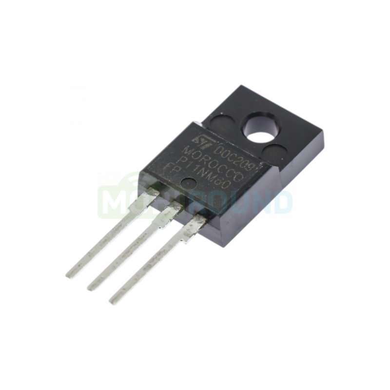 Полевой транзистор STM N-MOSFET 600 В/11 А (STP11NM60FP (TO-220F))