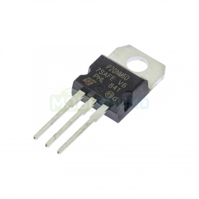 Полевой транзистор STM N-MOSFET 600 В/20 А (STP20NM60 (TO-220))
