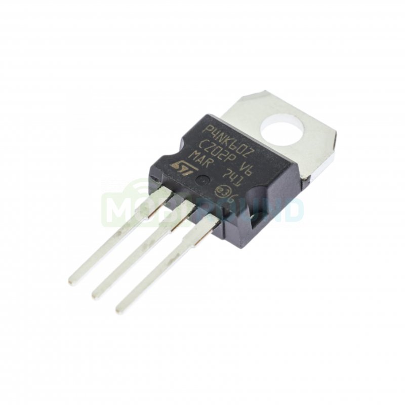 Полевой транзистор STM N-MOSFET 600 В/4 А (STP4NK60Z (TO-220))