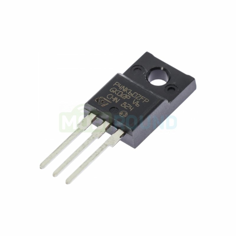 Полевой транзистор STM N-MOSFET 600 В/4 А (STP4NK60ZFP (TO-220FP))
