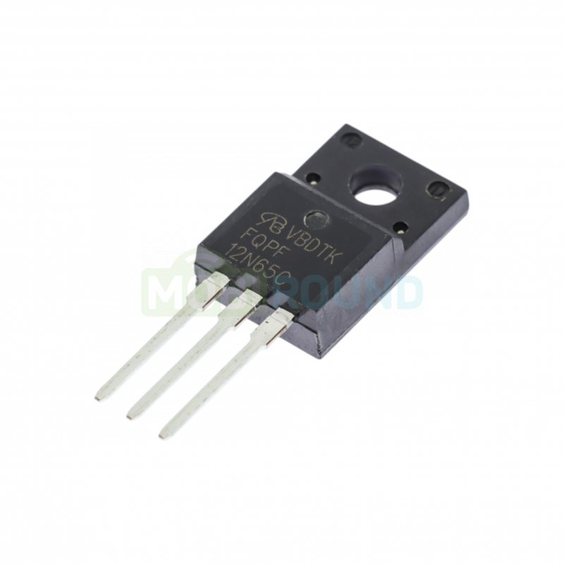 Полевой транзистор VBSEMI N-MOSFET 650 В/12 А (FQPF12N65C-VB (TO-220FP))
