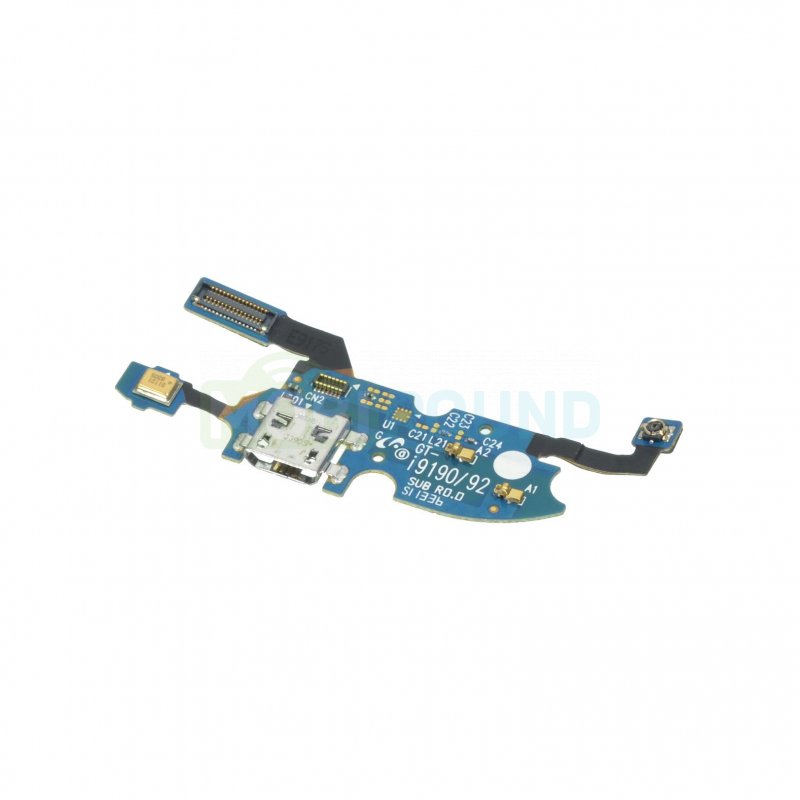 Шлейф для Samsung i9190 Galaxy S4 mini 3G / i9192 Galaxy S4 mini Duos 3G + разъем зарядки + микрофон