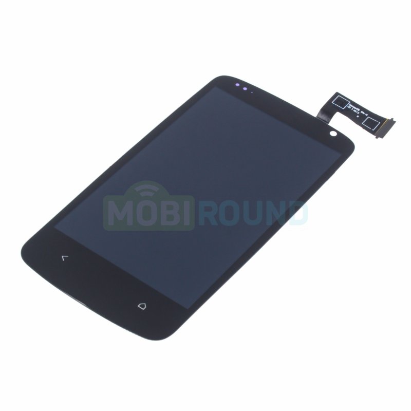 Дисплей для HTC Desire 500 (в сборе с тачскрином) черный