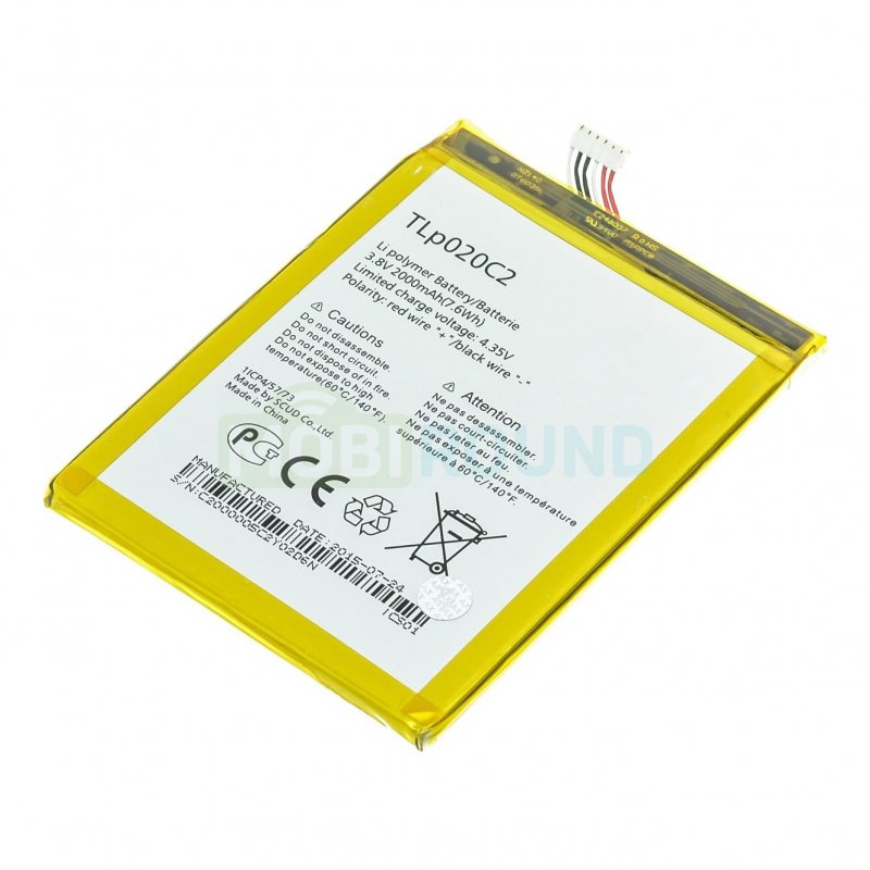 Аккумулятор для Alcatel OT-6032 / OT-6035 / OT-6037 и др. (TLp020C2)