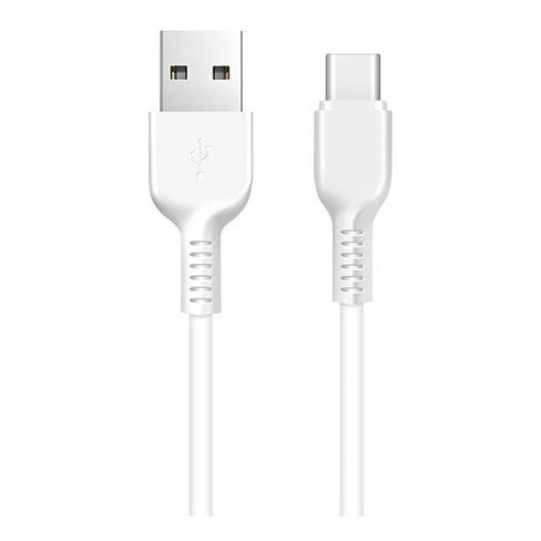 Дата-кабель Hoco X13 Easy USB-Type-C (3 А), 1 м (белый)