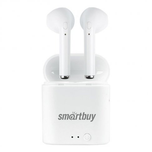 Наушники беспроводные Smartbuy SBH-301 (с боксом для зарядки) (Bluetooth)