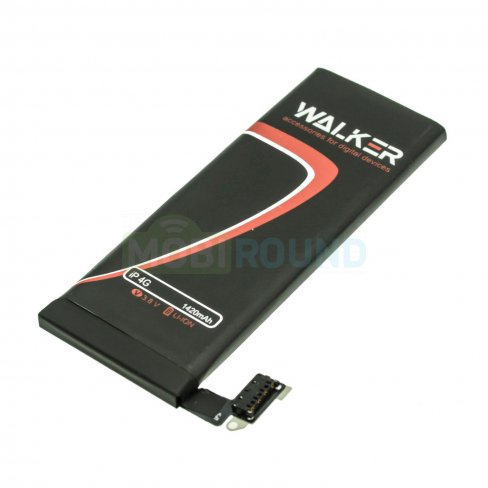 Аккумулятор Walker для Apple iPhone 4, 1420 мАч