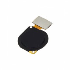 Шлейф для Huawei Y6 (2019) 4G (MRD-LX1F) / P30 Lite/Nova 4e 4G (MAR-LX1M/MAR-AL00) / Y6s 4G (JAT-LX3) с комп. + сканер отпечатка пальца (черный)