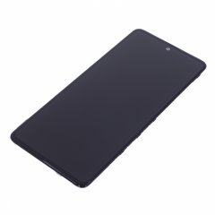 Дисплей для Samsung A515 Galaxy A51 (в сборе с тачскрином) в рамке (черный, orig100)