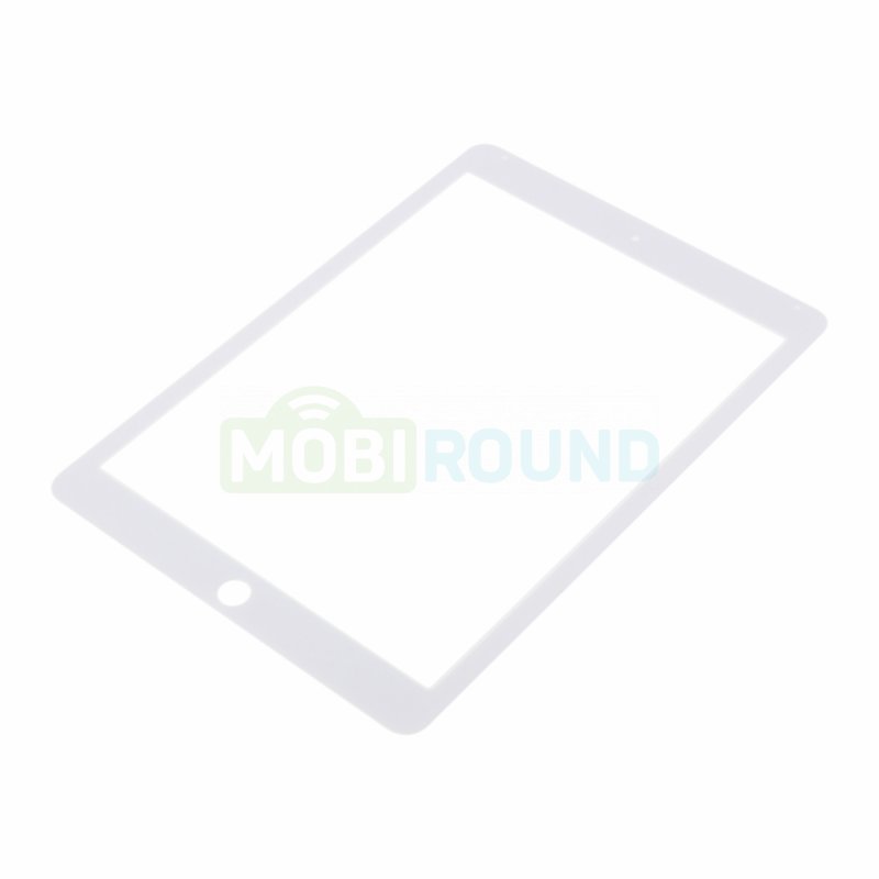 Стекло модуля для Apple iPad Air 2, белый, AA