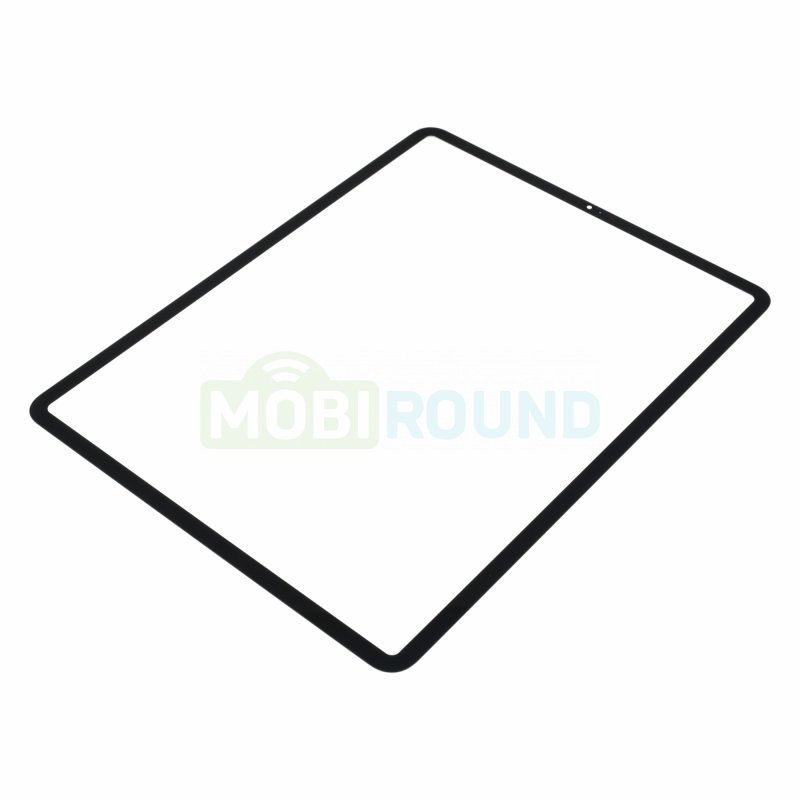 Стекло модуля для Apple iPad Pro 12.9 (2018) iPad Pro 12.9 (2020) черный, AA