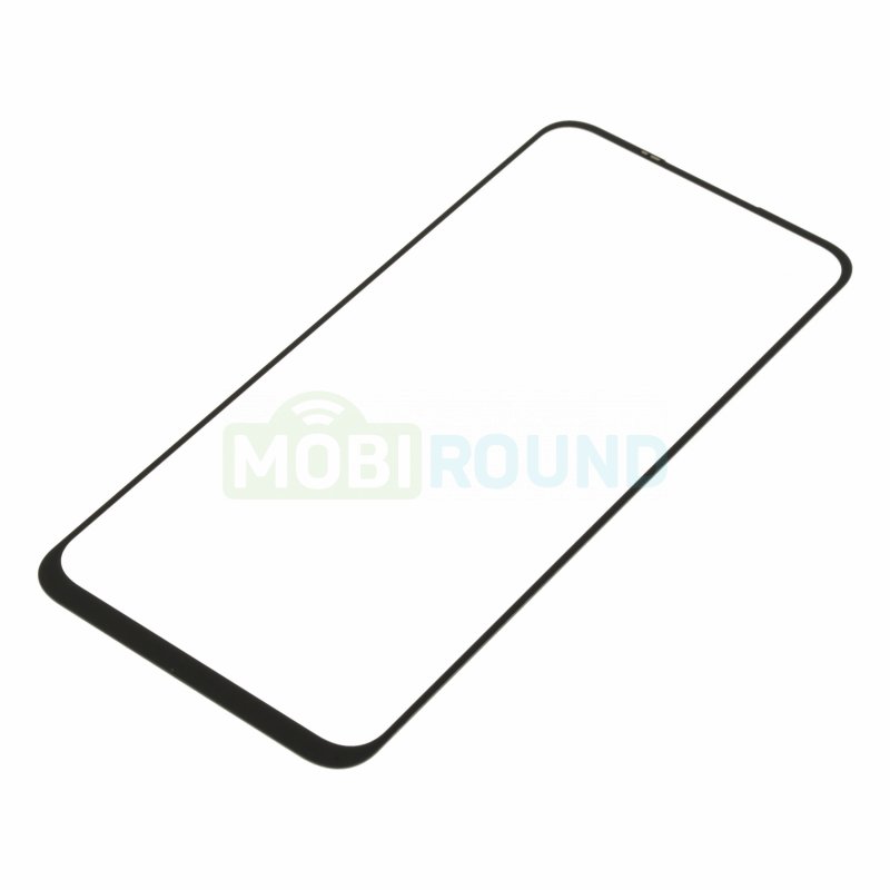 Стекло модуля для OPPO A52 4G / A72 4G / Realme 6S и др., черный, AA