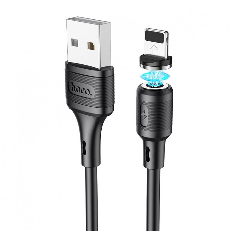 Кабель Hoco X52 USB-Lightning (2.4 А) 1 м, черный