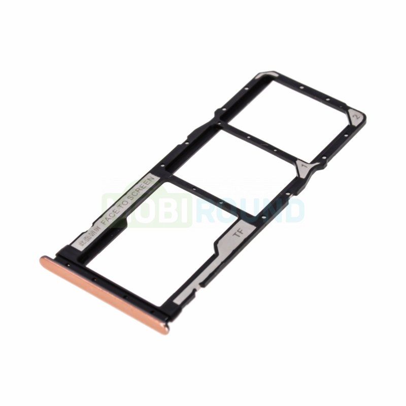 Держатель сим карты (SIM) для Xiaomi Redmi Note 10 Pro, бронза