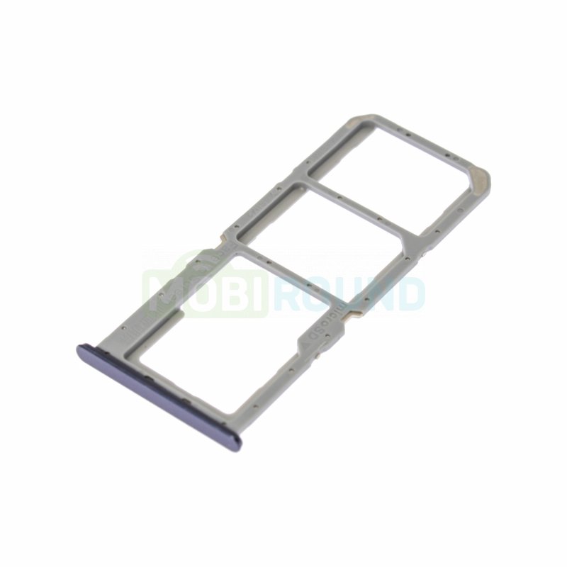 Держатель сим карты (SIM) для Realme C30 / Narzo 50i Prime, черный
