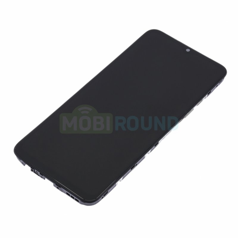 Дисплей для OPPO A17 4G / A17k 4G (в сборе с тачскрином) в рамке, черный, AAA