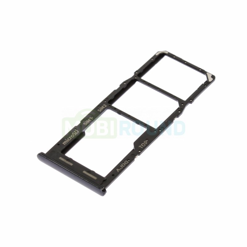 Держатель сим карты (SIM) для Samsung A047 Galaxy A04s, черный