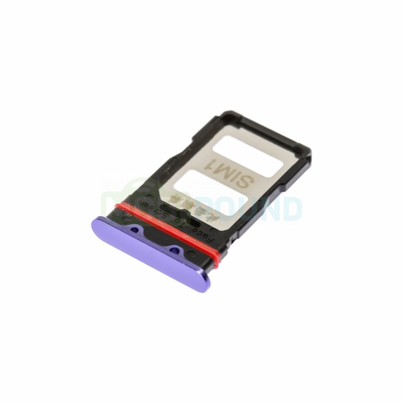 Держатель сим карты (SIM) для POCO F2 Pro, фиолетовый