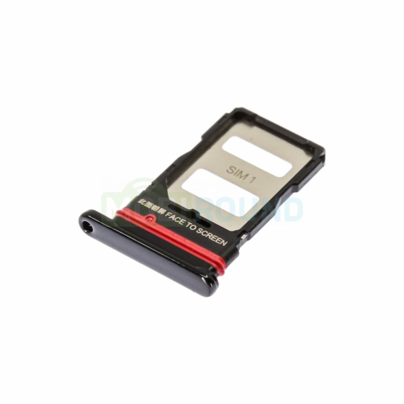 Держатель сим карты (SIM) для Xiaomi 11T / 11T Pro, черный