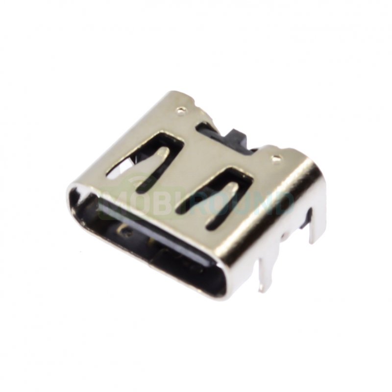 Системный разъем (зарядки) универсальный Type-C (6 pin) (тип 4)