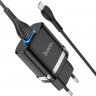 Сетевое зарядное устройство (СЗУ) Hoco N1 QC 3.0 + кабель MicroUSB, 2.4 А