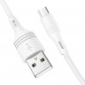 Дата-кабель Borofone BX43 USB-MicroUSB (2.4 А), 1 м