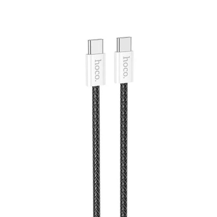 Дата-кабель Hoco X104 Type-C-Type-C (60 Вт) 1 м, черный