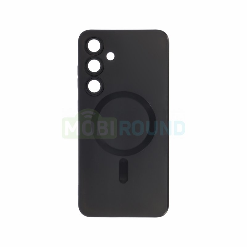 Силиконовый чехол Activ SM020 (MagSafe) для Samsung S926 Galaxy S24 Plus 5G, черный