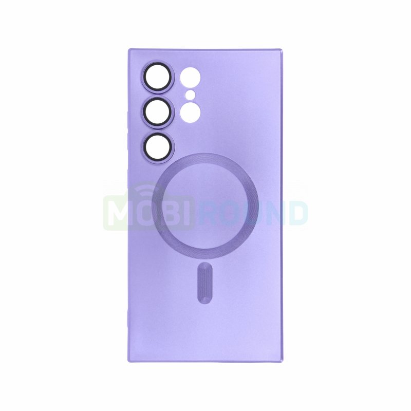 Силиконовый чехол Activ SM020 (MagSafe) для Samsung S928 Galaxy S24 Ultra, фиолетовый
