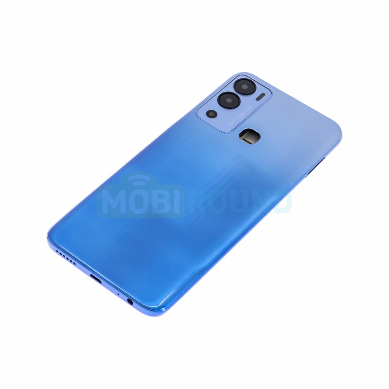 Корпус для Infinix HOT 12i, синий, AAA